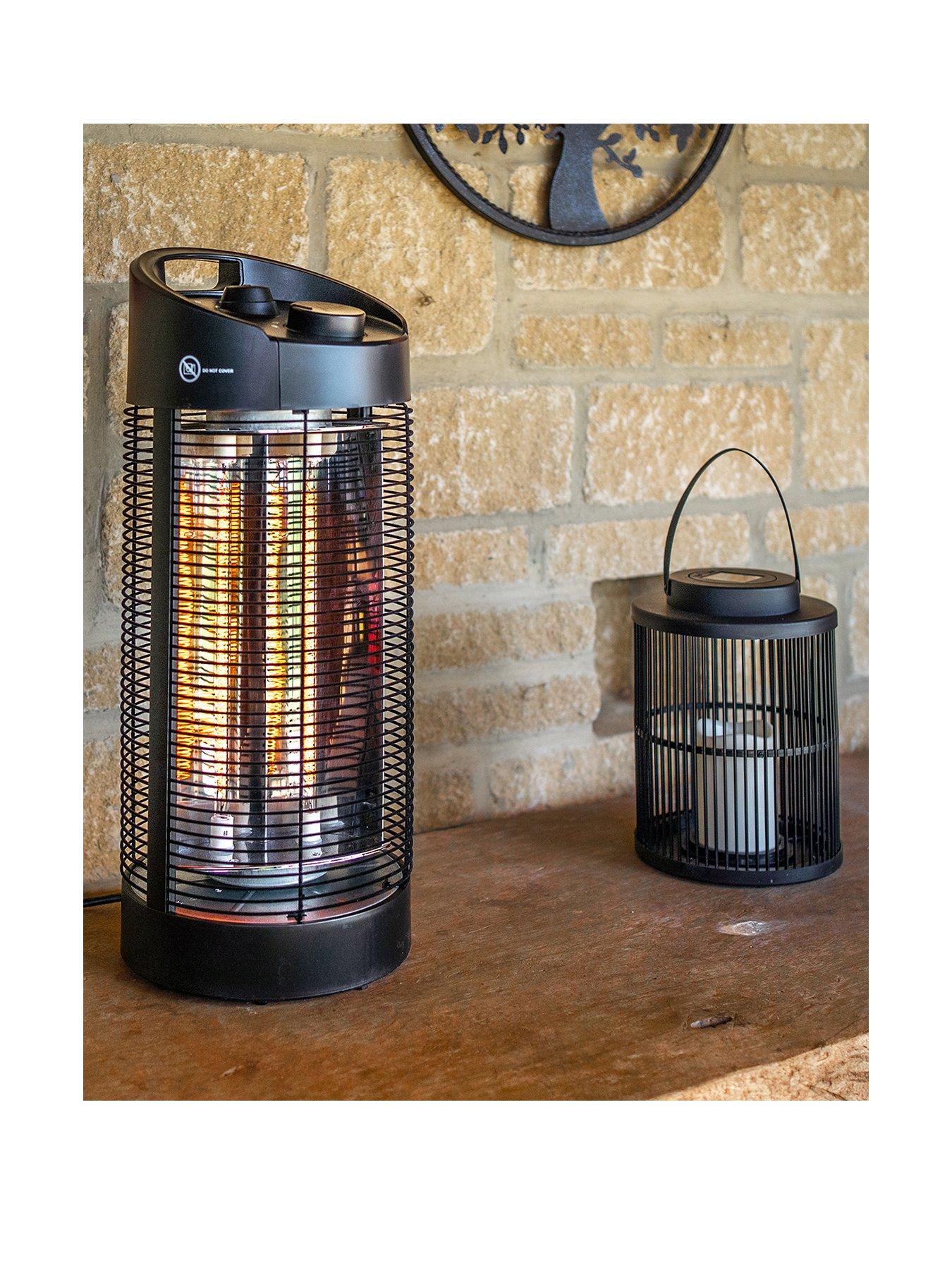 undefined Grande Mojo Rotating Heater - 600/1200W Carbon Fibre