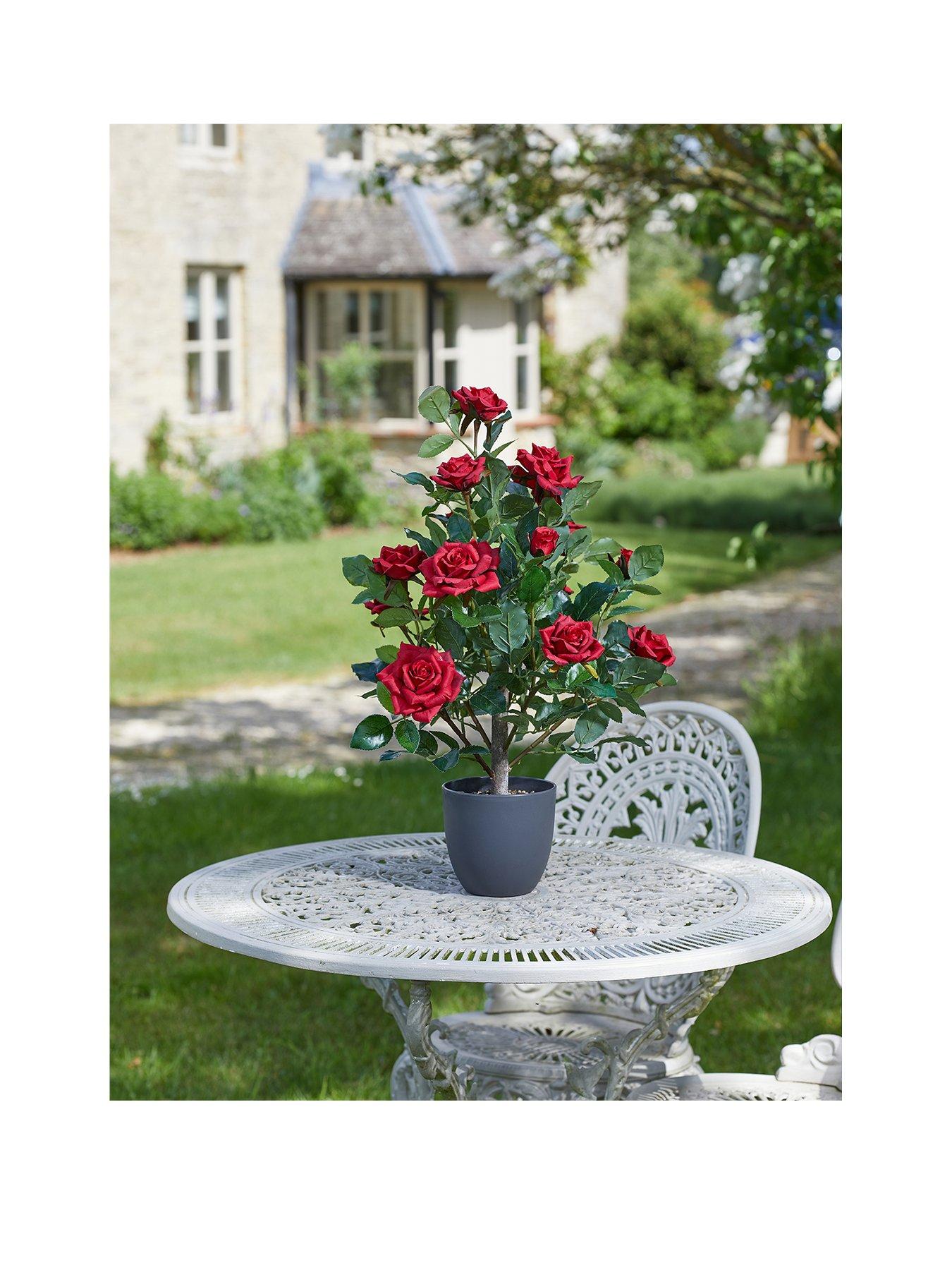 Image 1 of 2 of Smart Garden 60cm Ruby Red Faux Rose Plant