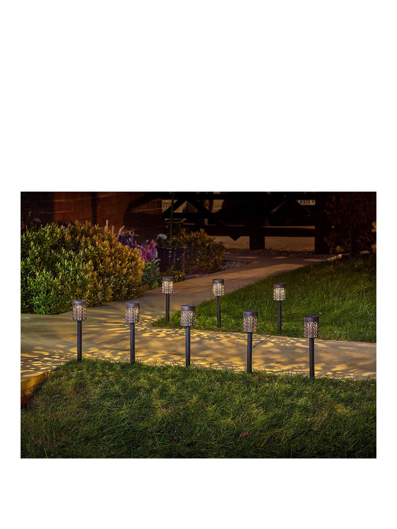 Streetwize Solar Diamond Fence Lights (Pack of 4)