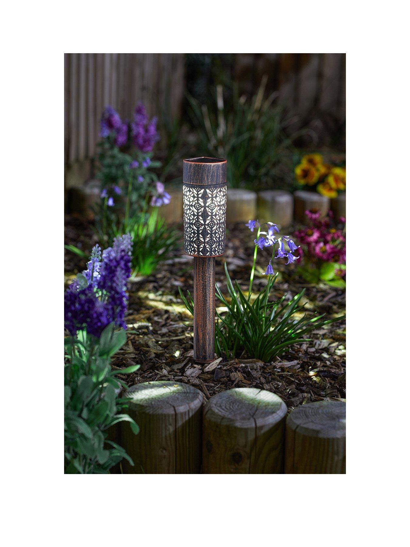 Product photograph of Smart Solar Maroc Solar Stake Lights - Pack Of 4 from very.co.uk