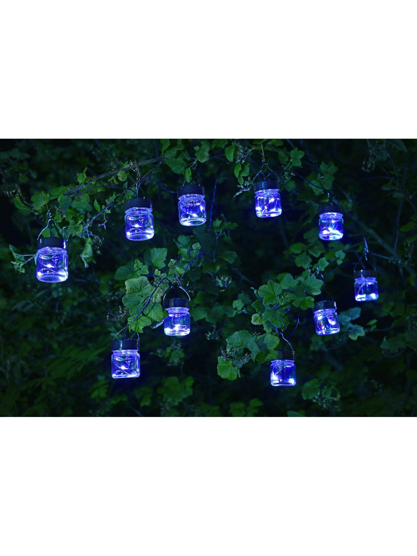Image 5 of 7 of Smart Solar Firefly Opal Jar Solar String Lights
