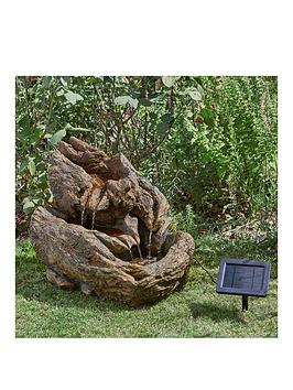 Product photograph of Smart Solar Wychwood Falls Solar Water Feature from very.co.uk