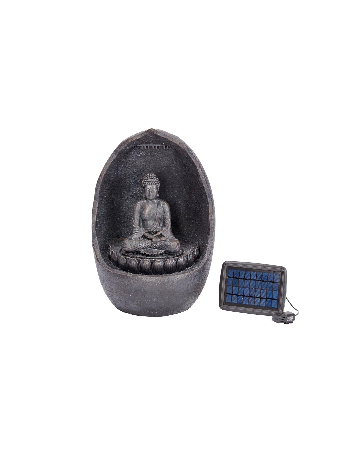 Image 3 of 3 of Smart Solar Buddha Solar Water Feature