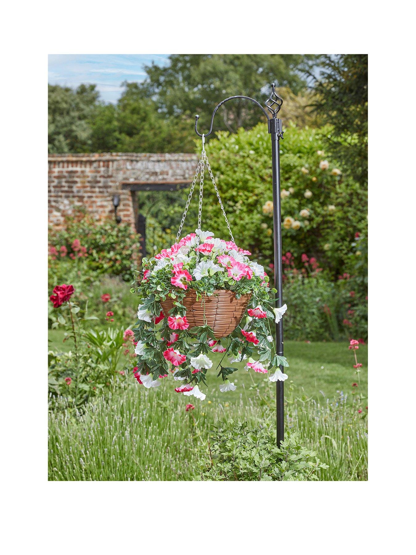 Product photograph of Smart Garden Faux Summer Bloom Hanging Basket from very.co.uk