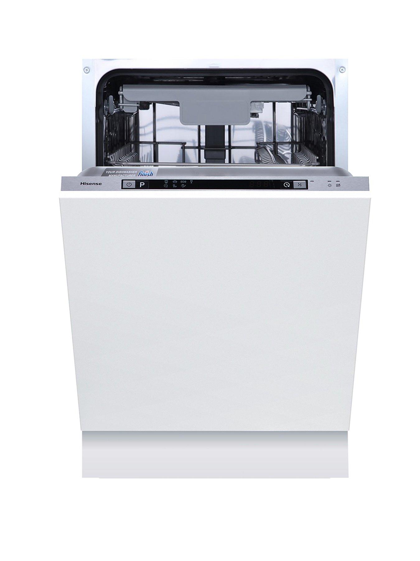 Slimline integrated shop washing machine