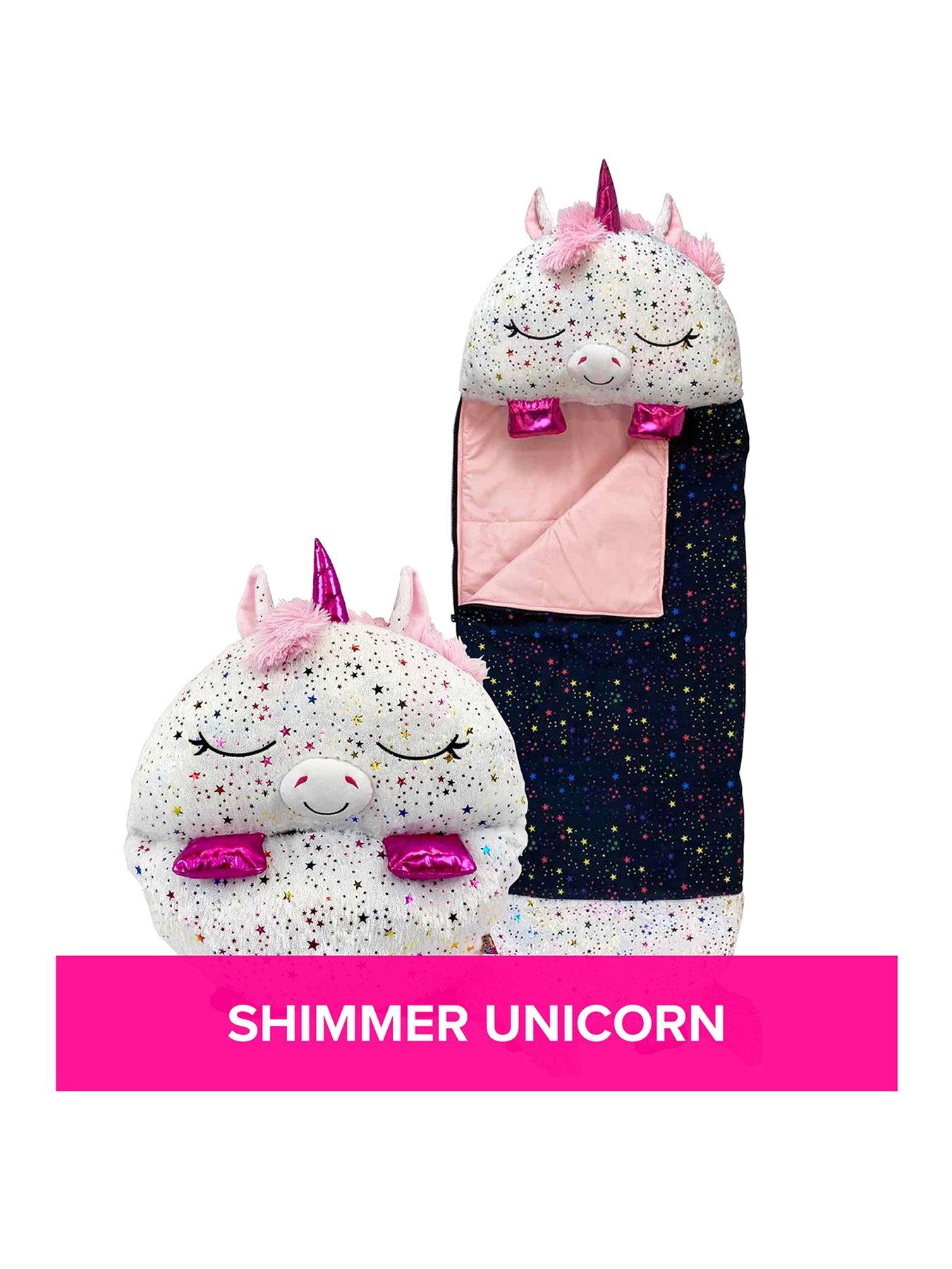Image 2 of 6 of Happy Nappers Shimmer Unicorn Sleeping Bag - Large