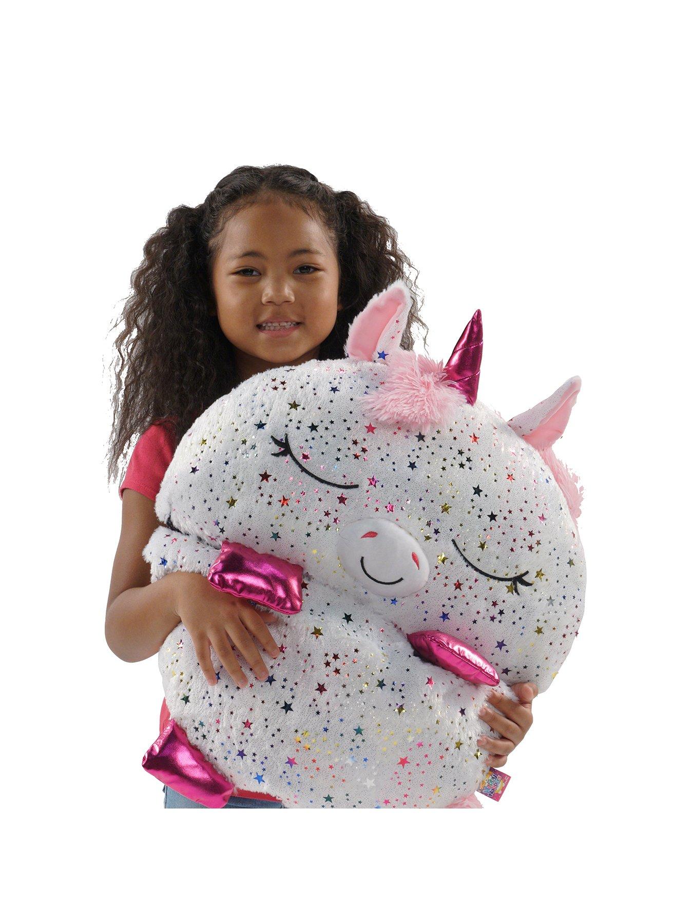 Image 4 of 6 of Happy Nappers Shimmer Unicorn Sleeping Bag - Large