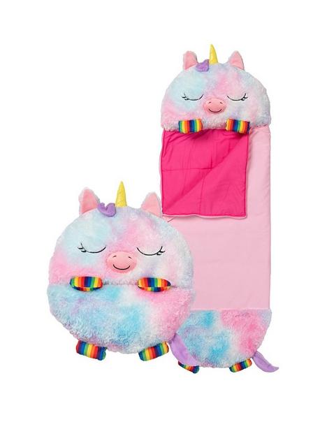 happy-nappers-rainbow-unicorn-sleeping-bag--nbsplarge