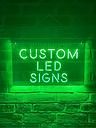 Image thumbnail 2 of 7 of Love Abode Personalised LED Illuminated Custom Sign