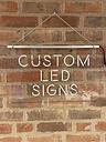 Image thumbnail 5 of 7 of Love Abode Personalised LED Illuminated Custom Sign