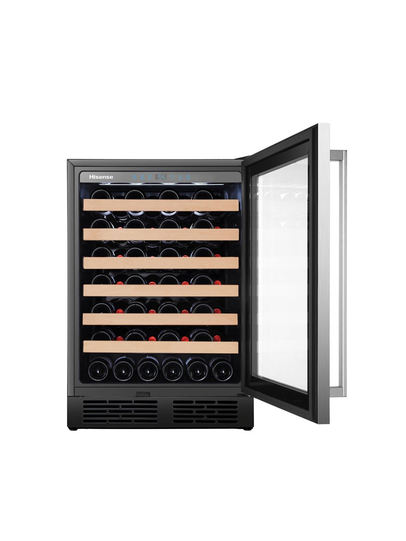 Hisense RW18W4NSWGF Wine Cooler Stainless Steel very.co.uk