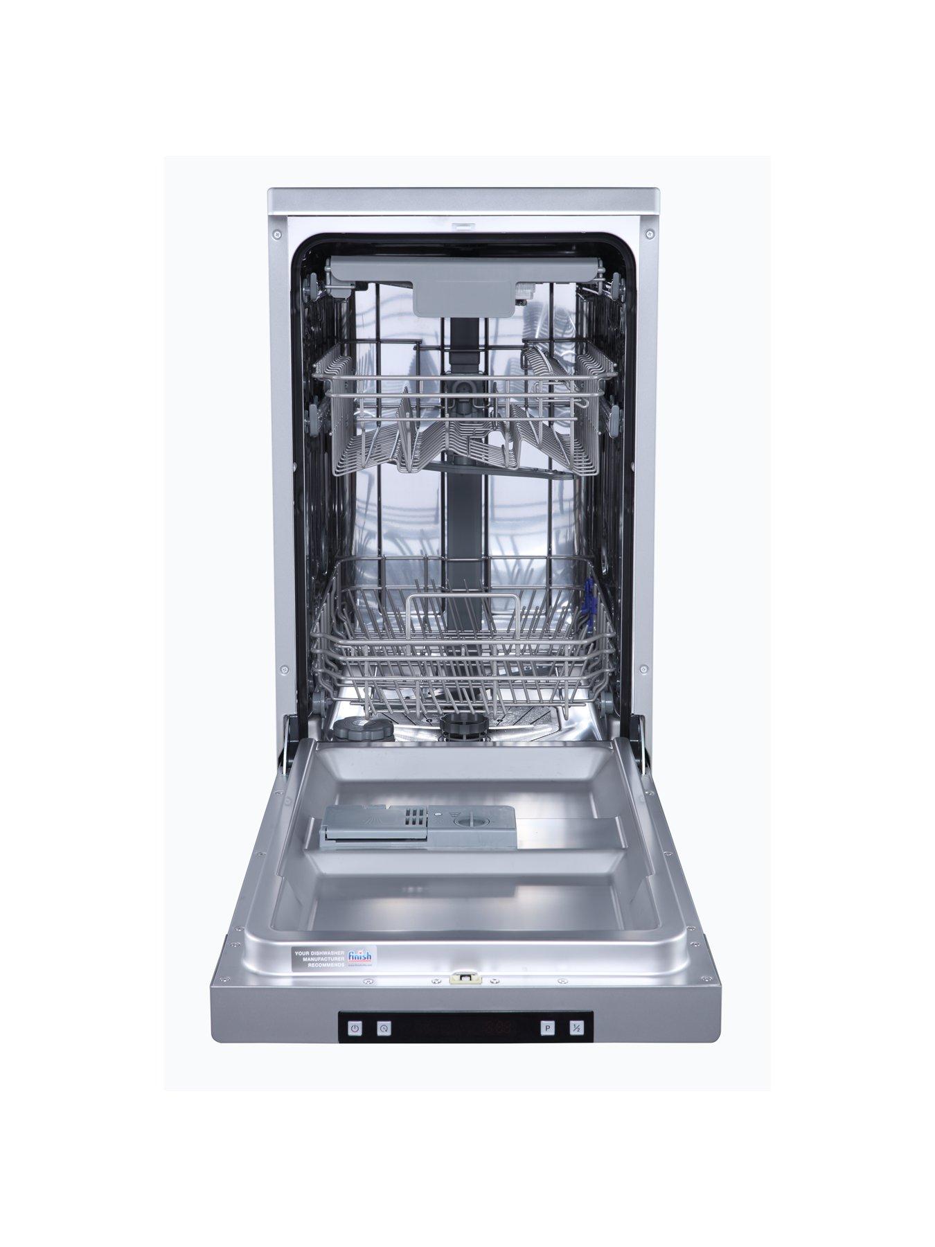 Image 4 of 7 of Hisense HS523E15XUK Slimline 30-Minute Quick Wash, 10 Place Dishwasher &ndash; Stainless Steel