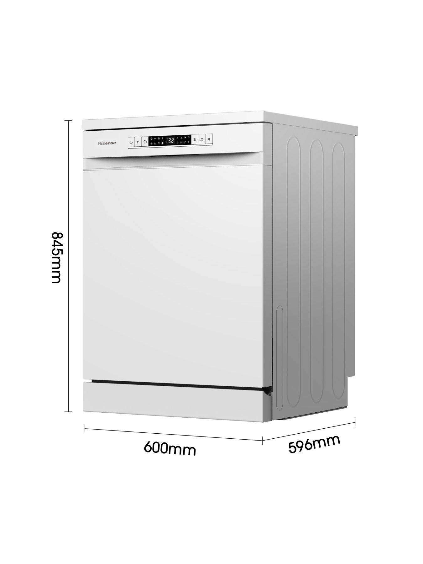 Image 5 of 7 of Hisense HS622E90WUK 13-Place&nbsp;Freestanding Dishwasher - White