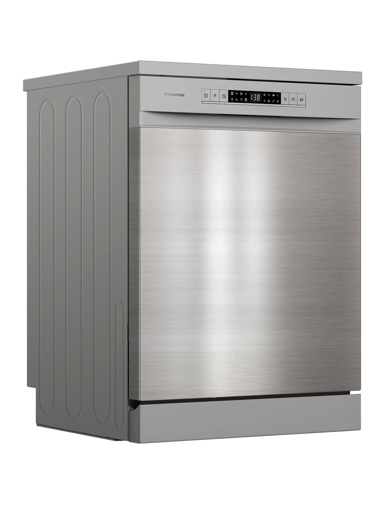 undefined HS622E90XUK Full-Size 30 Minute Quick Wash, 13 Place, Dishwasher – Stainless Steel