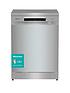  image of hisense-hs693c60xaduk-freestanding-16-place-dishwasher-with-wifinbspamp-auto-dose-silver