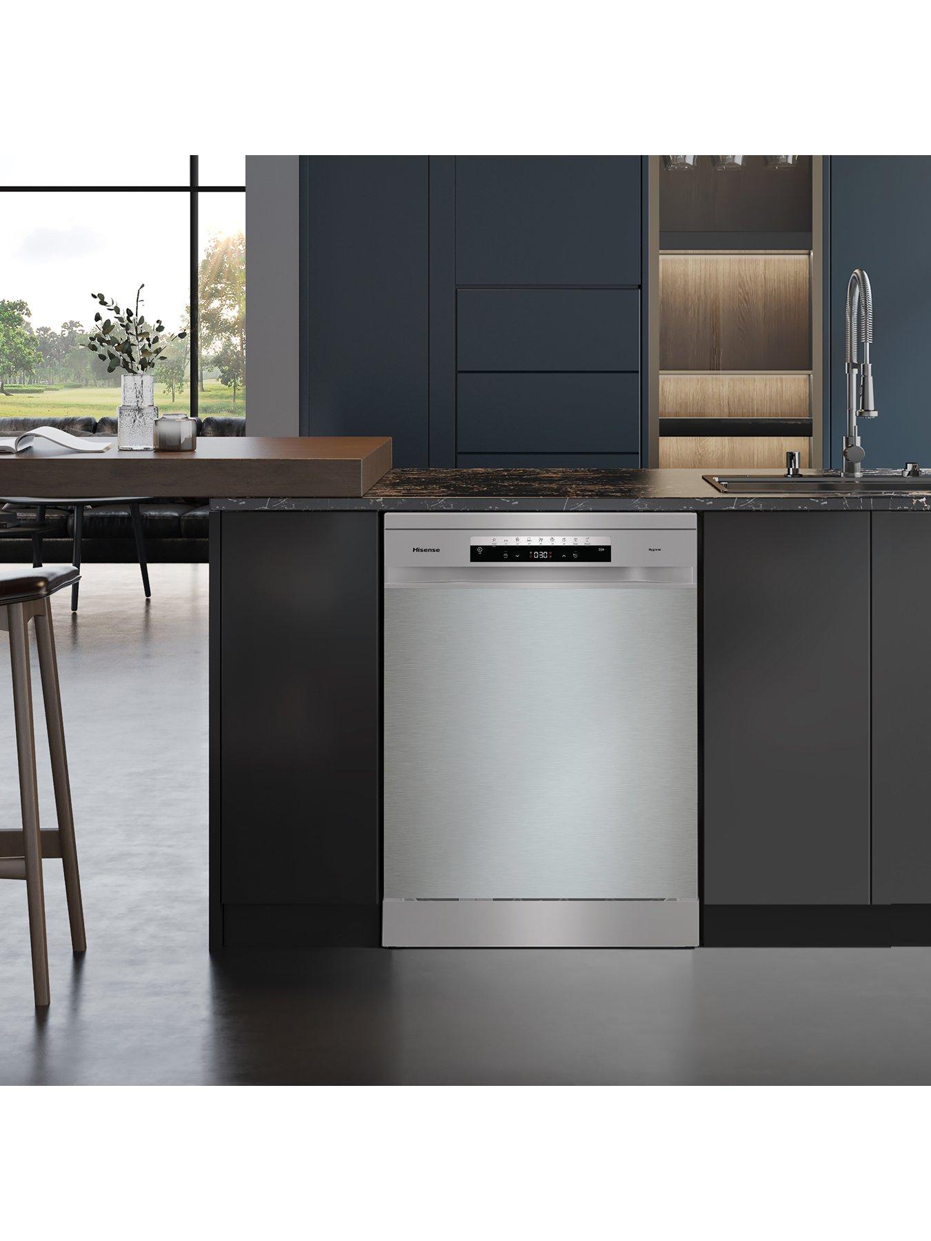 Image 6 of 8 of Hisense HS693C60XADUK Freestanding 16-Place Dishwasher with WiFi&nbsp;&amp; Auto Dose - Silver