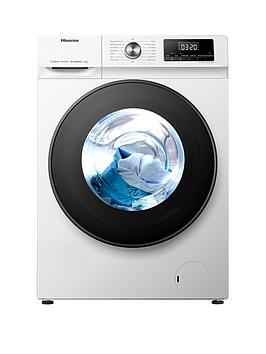 Hisense 3 Series Wfqa9014Evjm 9Kg, 1400Rpm Spin Washing Machine - White