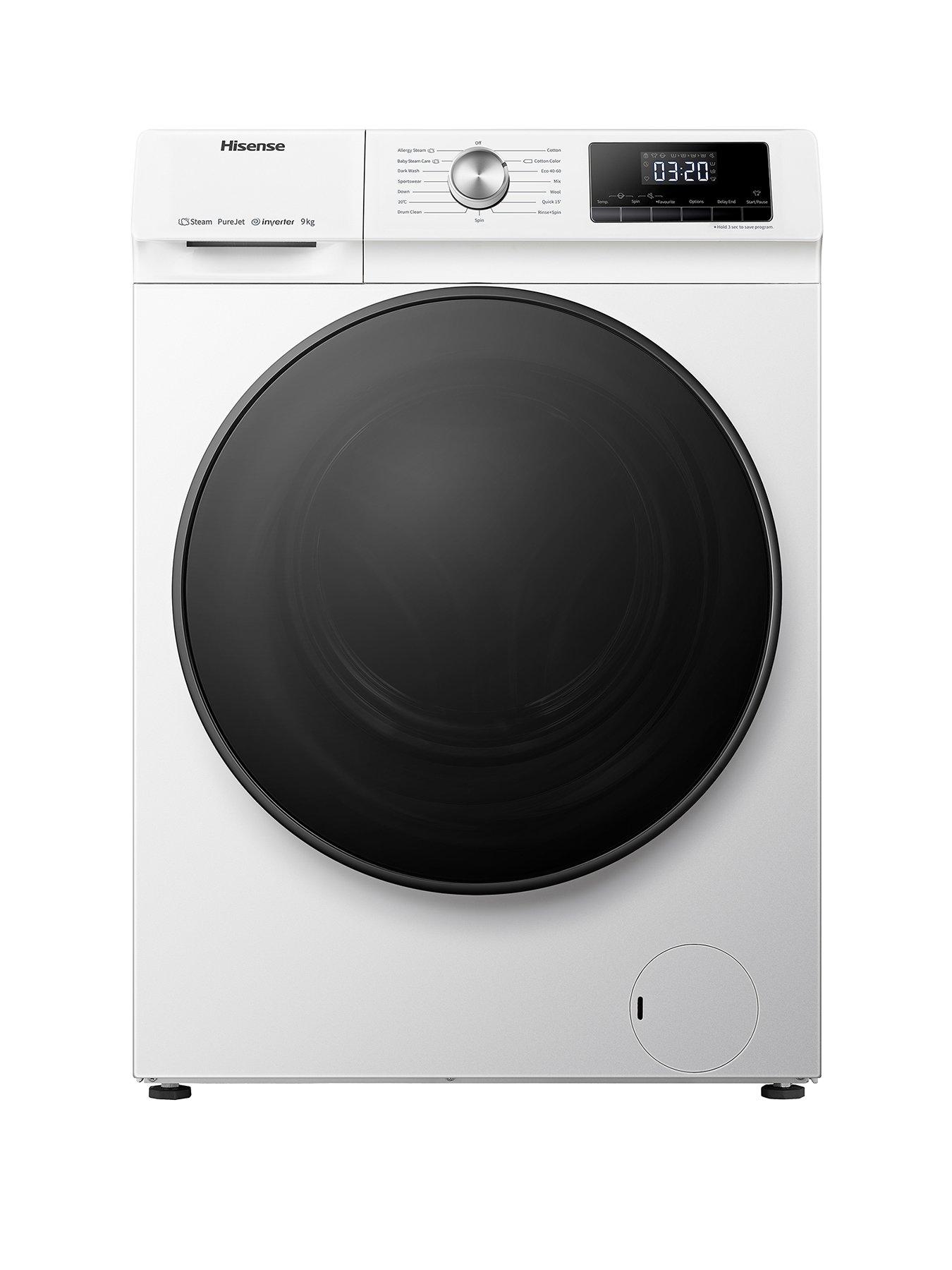 undefined 3 Series WFQA9014EVJM 9kg, 1400rpm Spin Washing Machine - White