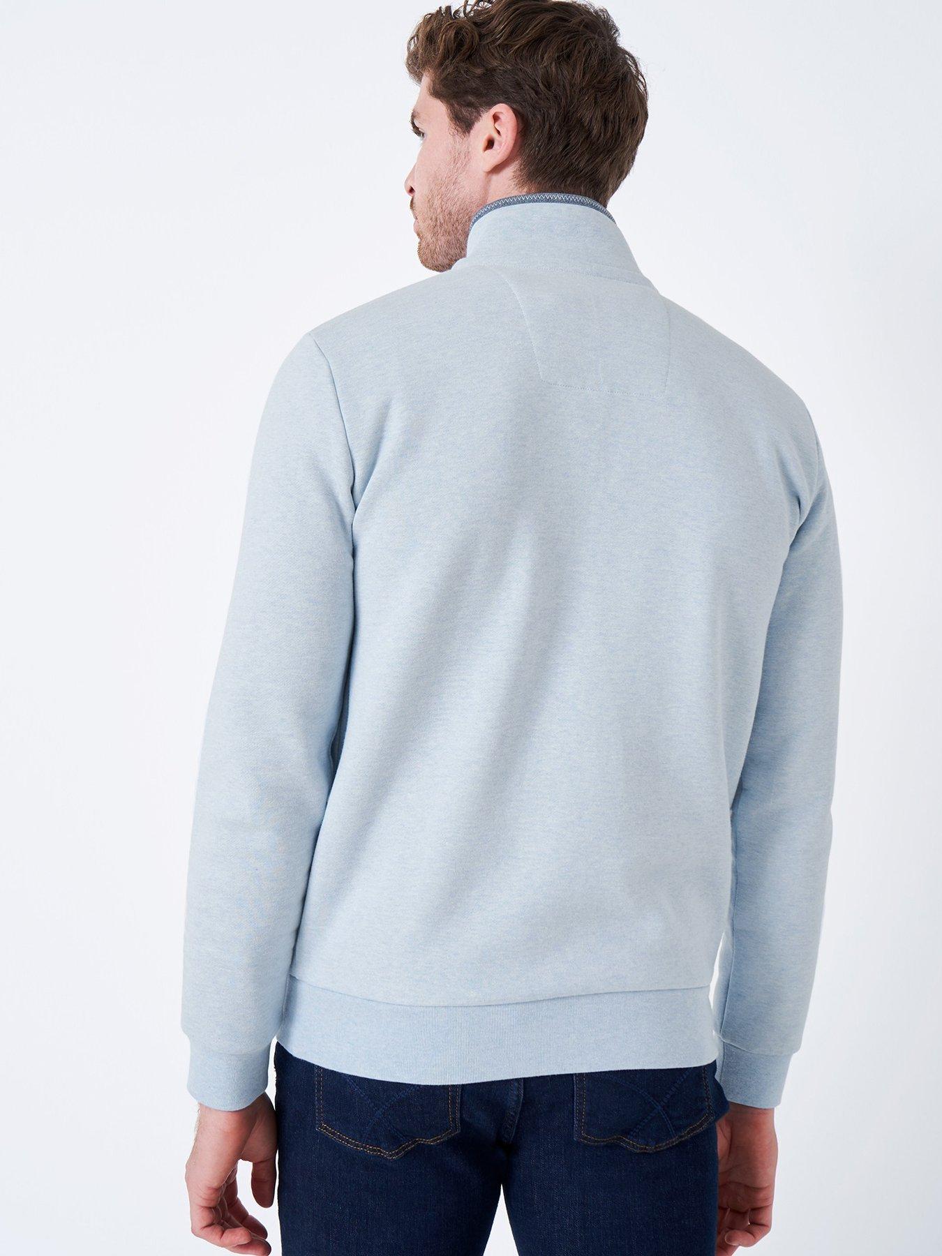 Crew classic cheap half zip sweatshirt