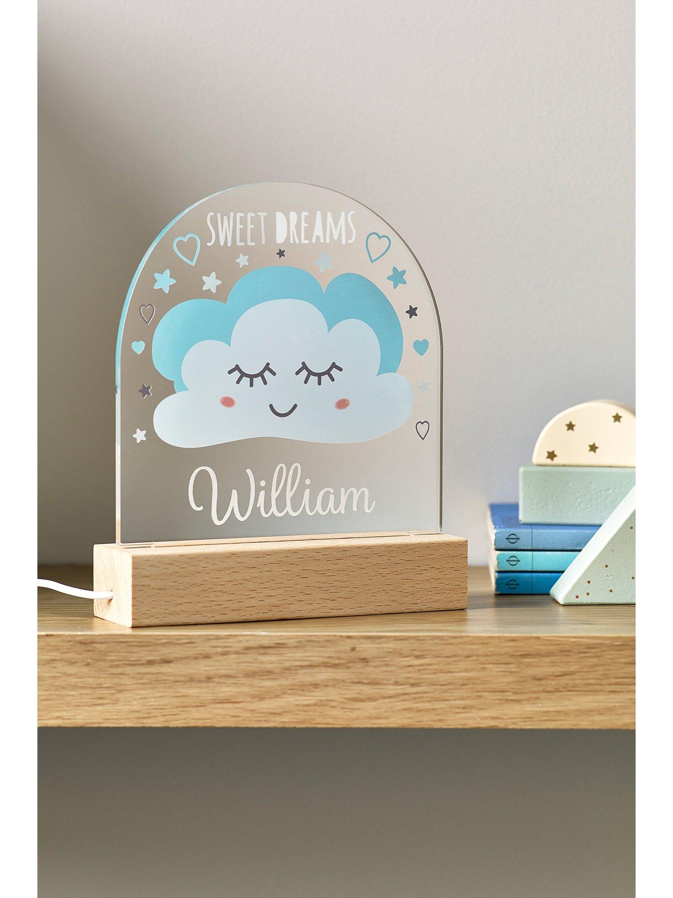 Image 2 of 2 of Love Abode Personalised LED "Sweet Dreams" Night Light