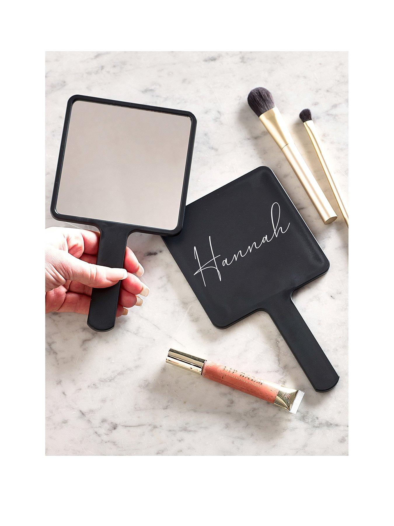 Love Abode Personalised Hand Held Mirror