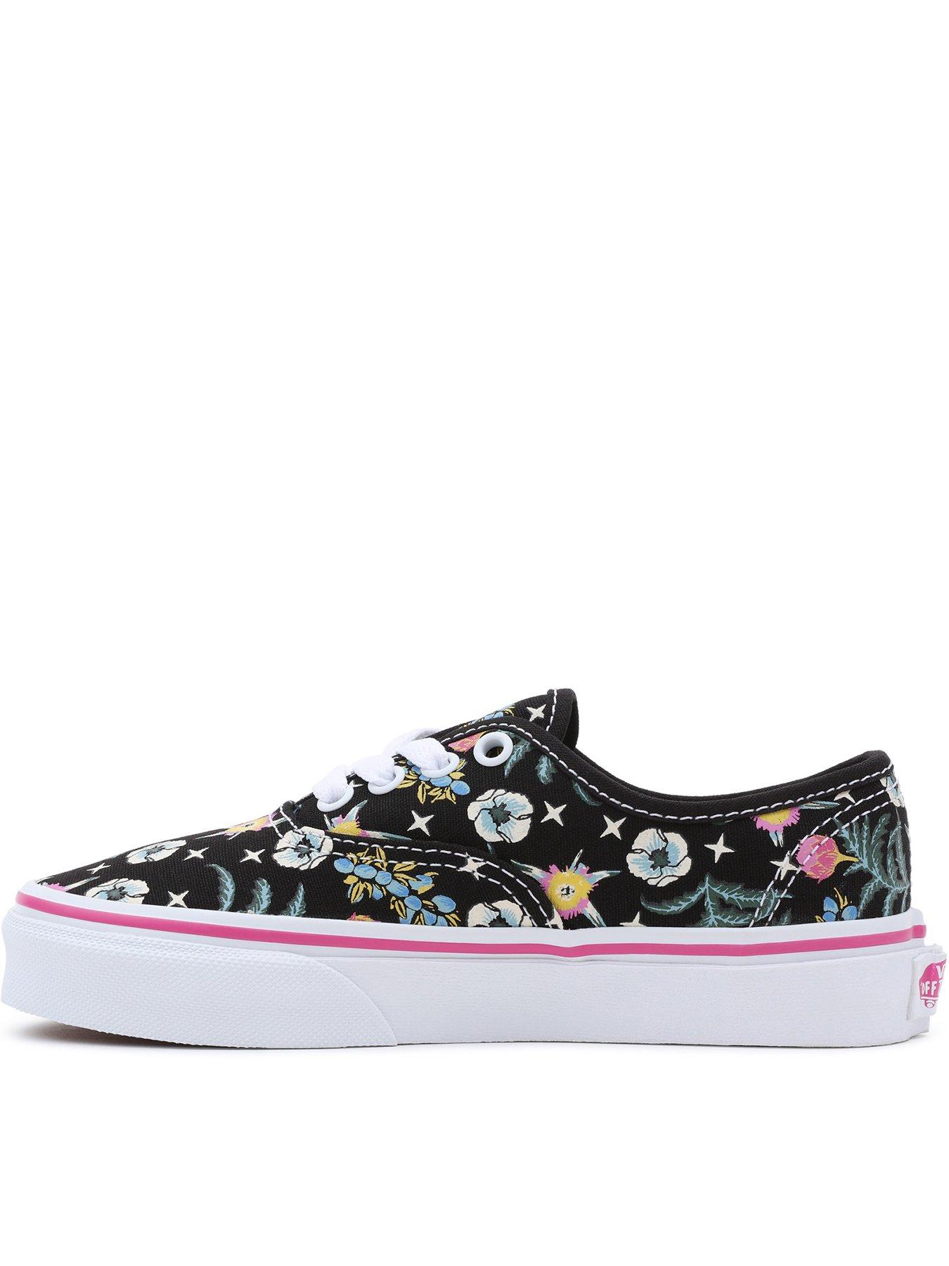 Vans on sale authentic floral