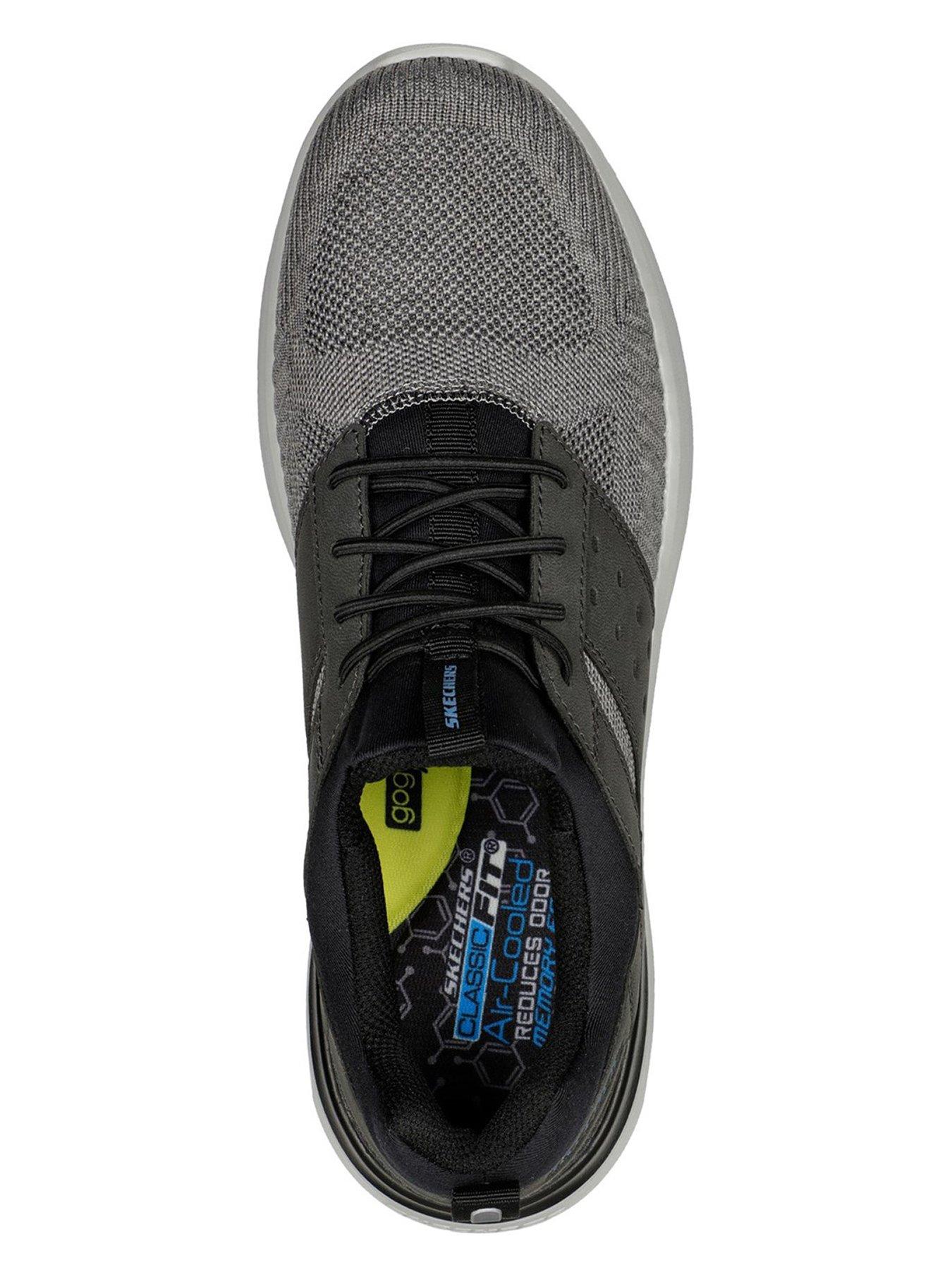 Skechers Air-cooled Goga Mat Arch Trainer - Grey