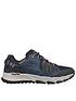  image of skechers-arch-fit-leather-overlay-lace-up-outdoor-shoe-walking-shoe