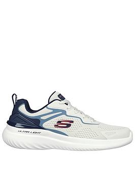 skechers air-cooled trainer - white