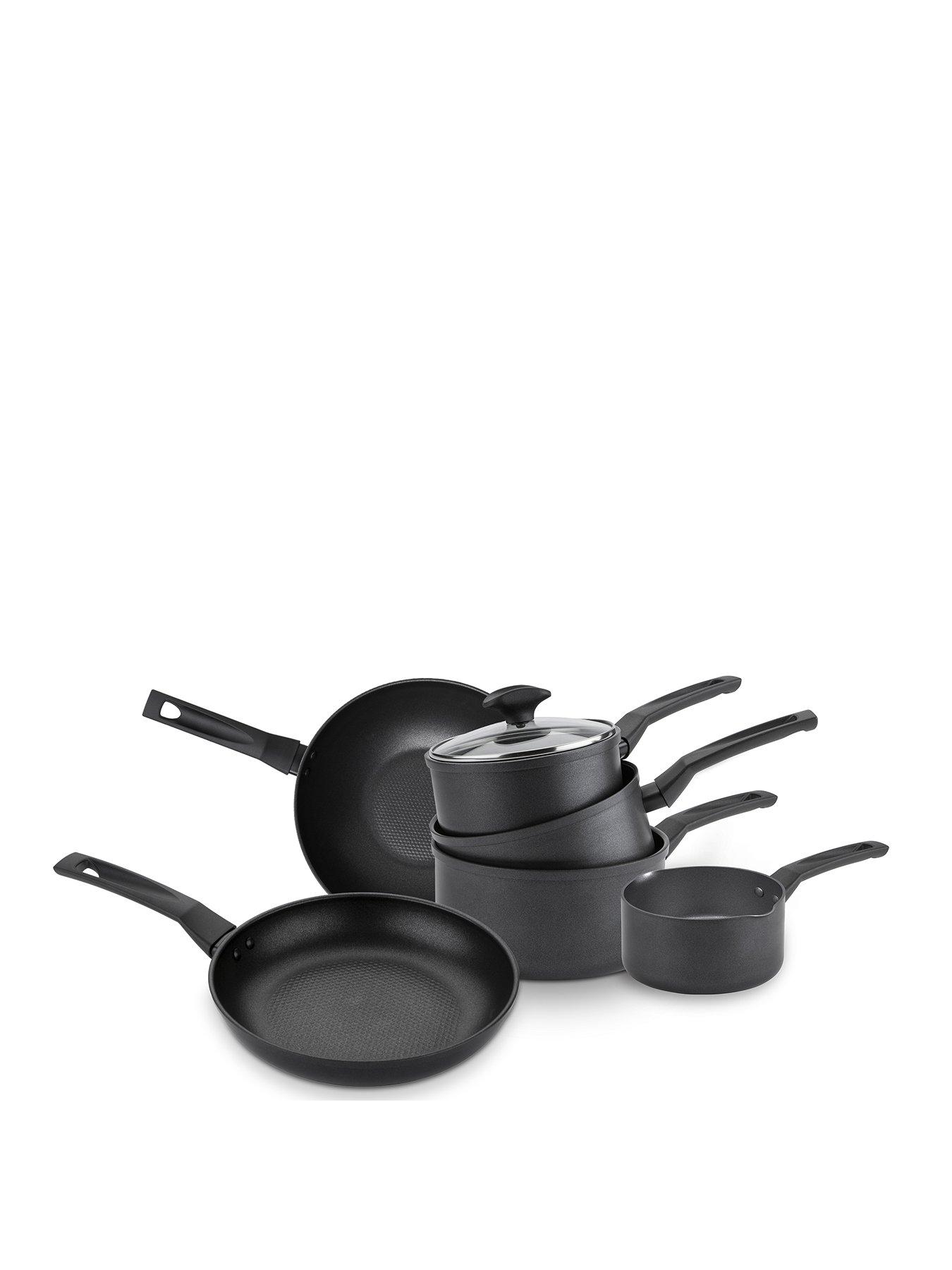 Prestige 9x tougher Easy Release Non Stick Induction 6 Piece Saucepan, Frying pan and Stirfry 6 piece set