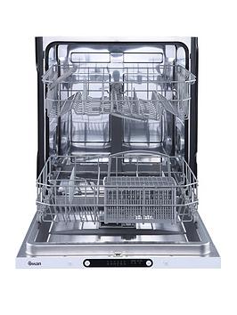Product photograph of Swan Sdwb751130 Integrated 12-place Fullsize Dishwasher from very.co.uk