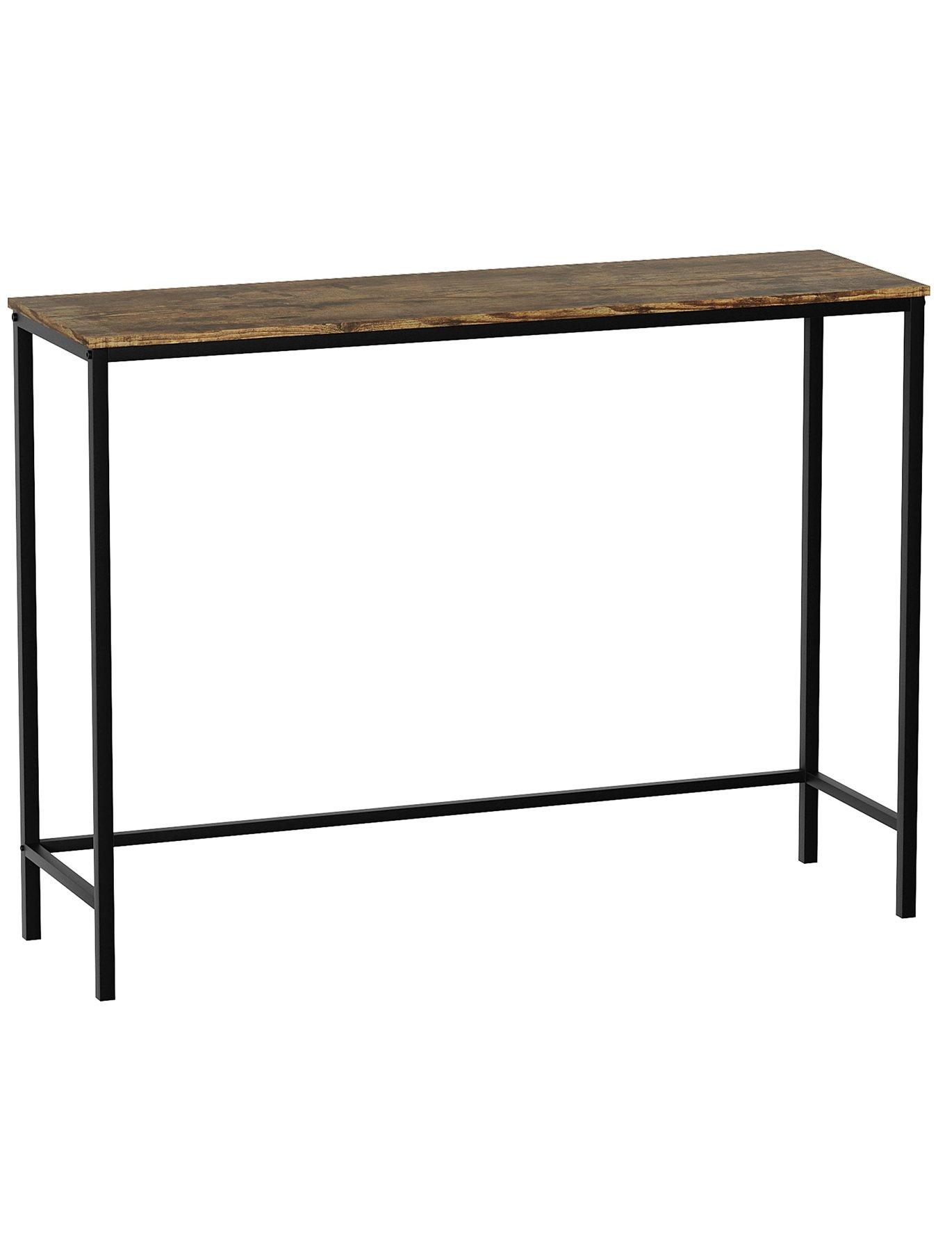Image 6 of 6 of Vida Designs Brooklyn Console Table - Dark Oak