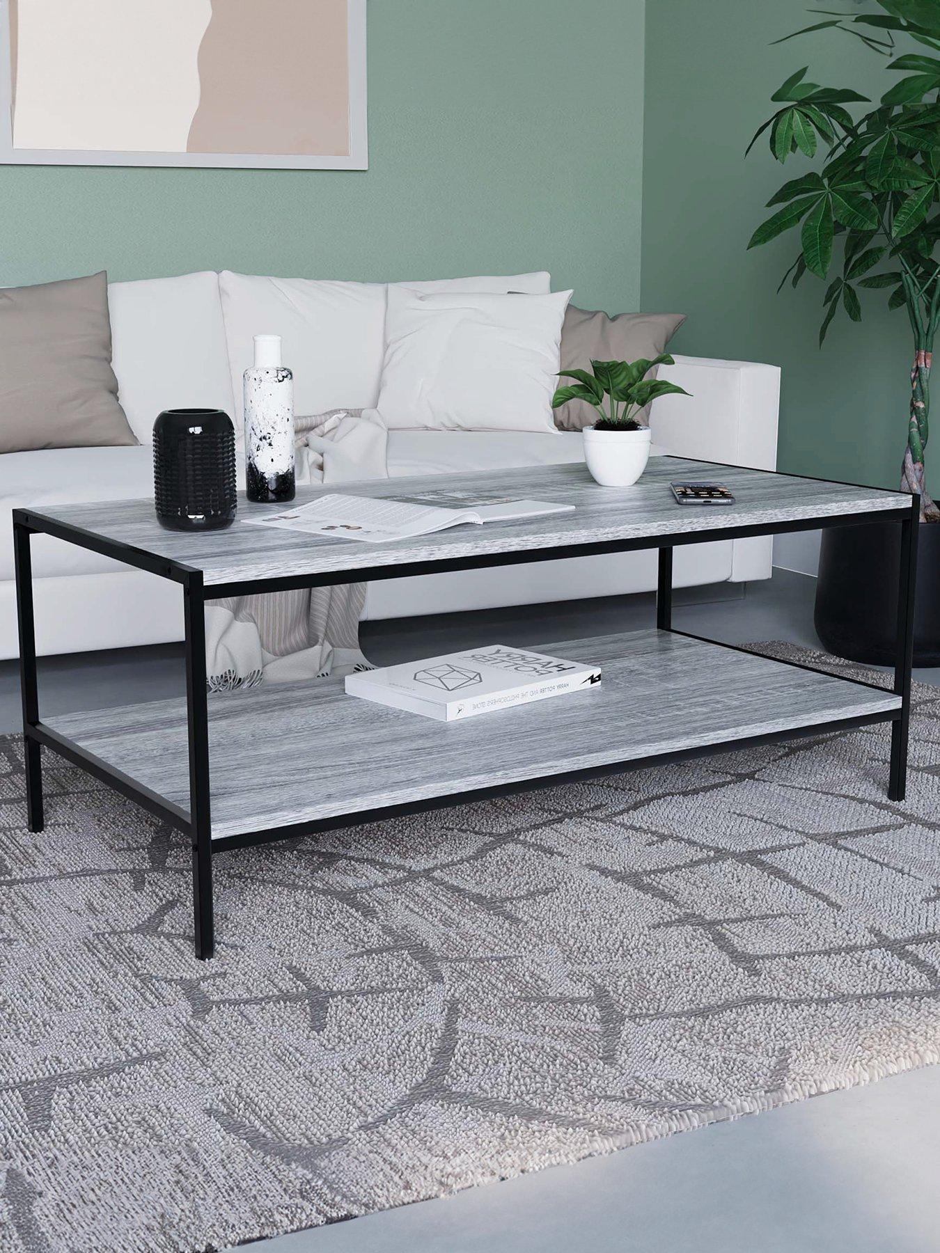 undefined Brooklyn Coffee Table - Grey Oak