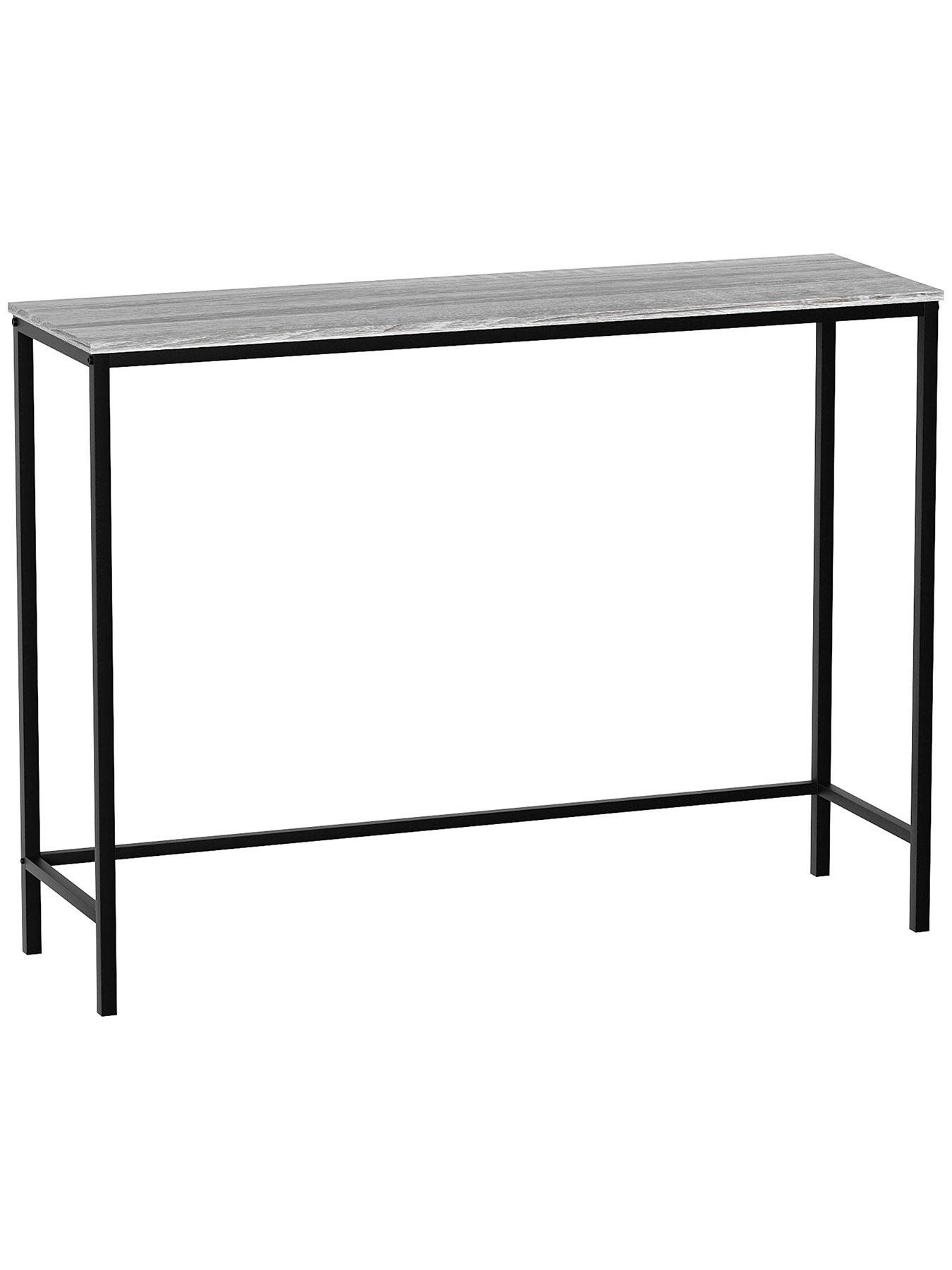 Image 6 of 6 of Vida Designs Brooklyn Console Table - Grey Oak