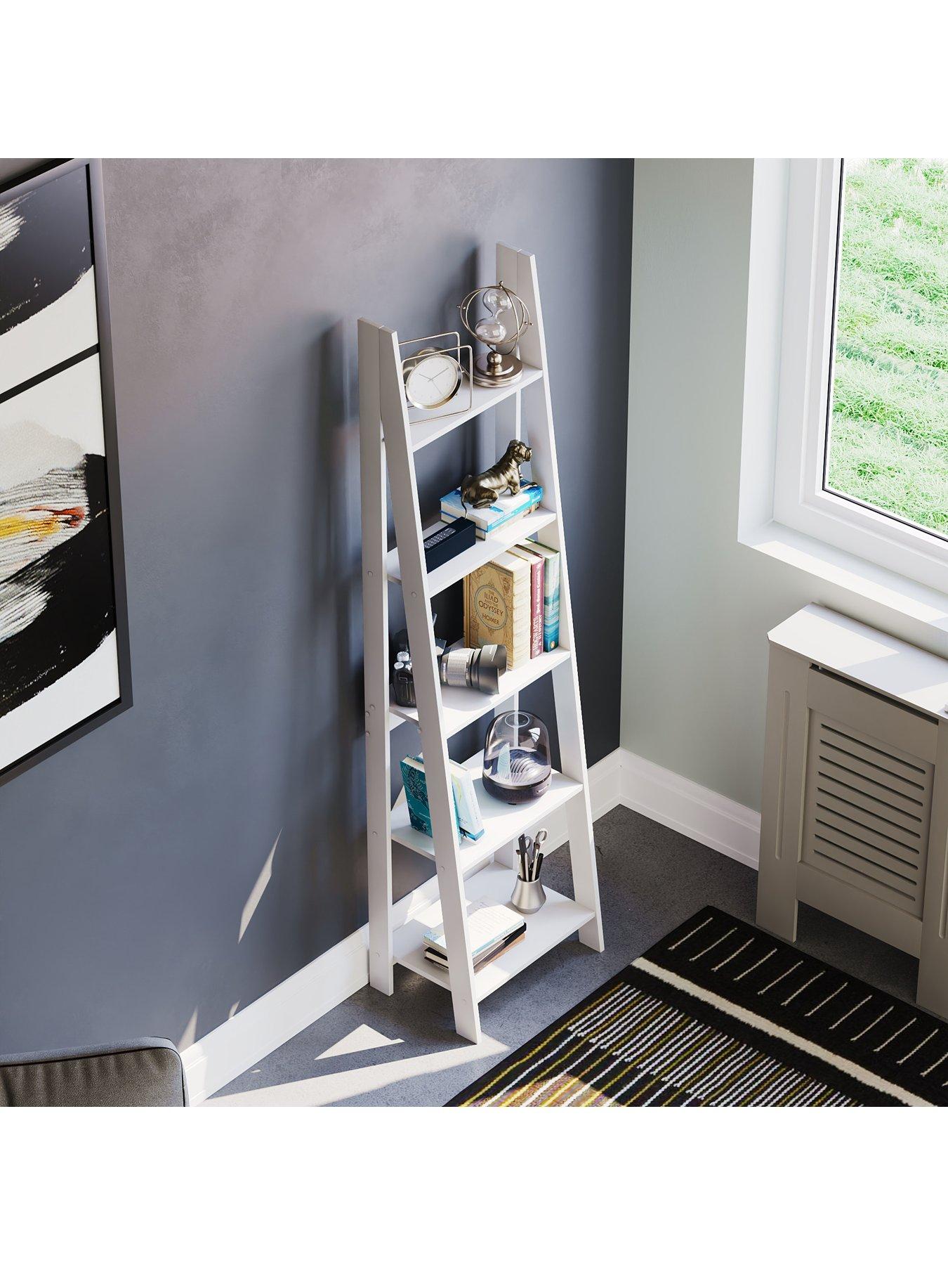 Image 4 of 6 of Vida Designs Bristol 5 Tier Step Ladder Bookcase