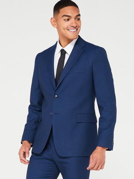 very-man-regular-fit-textured-suit-jacket-navy