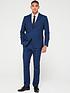  image of very-man-regular-fit-textured-suit-trouser-navy