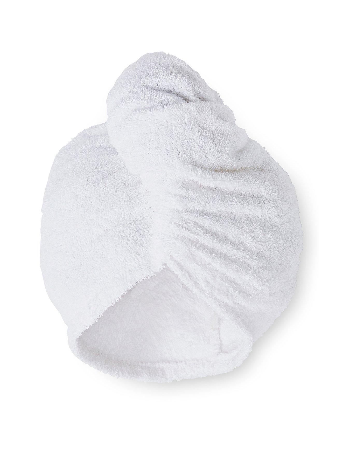 Image 1 of 4 of Catherine Lansfield Set of 2 Quick Dry Hair Towel