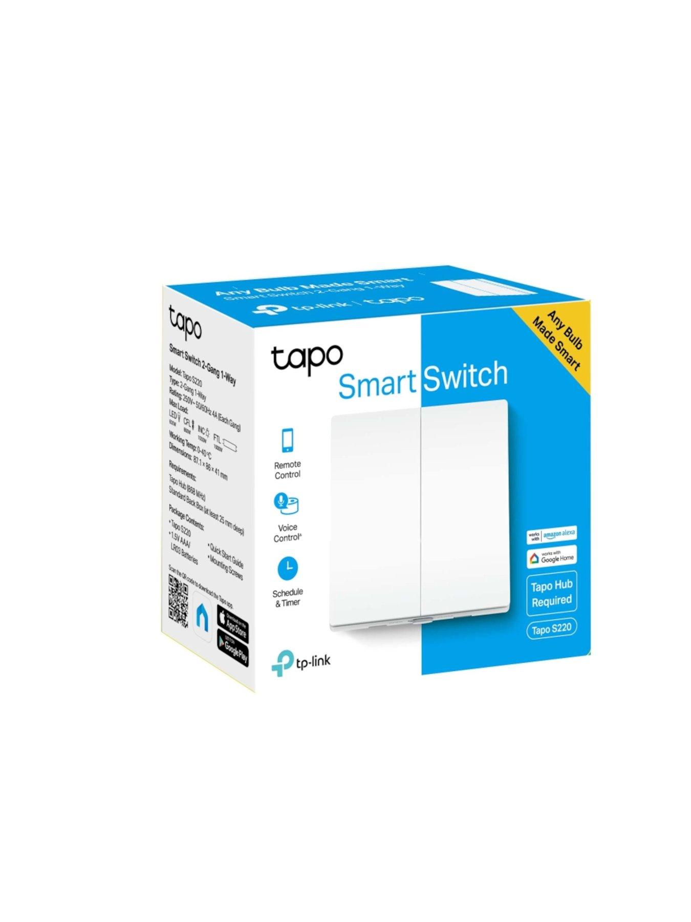 Tapo S220 Light Switch 2-Gang 1-Way