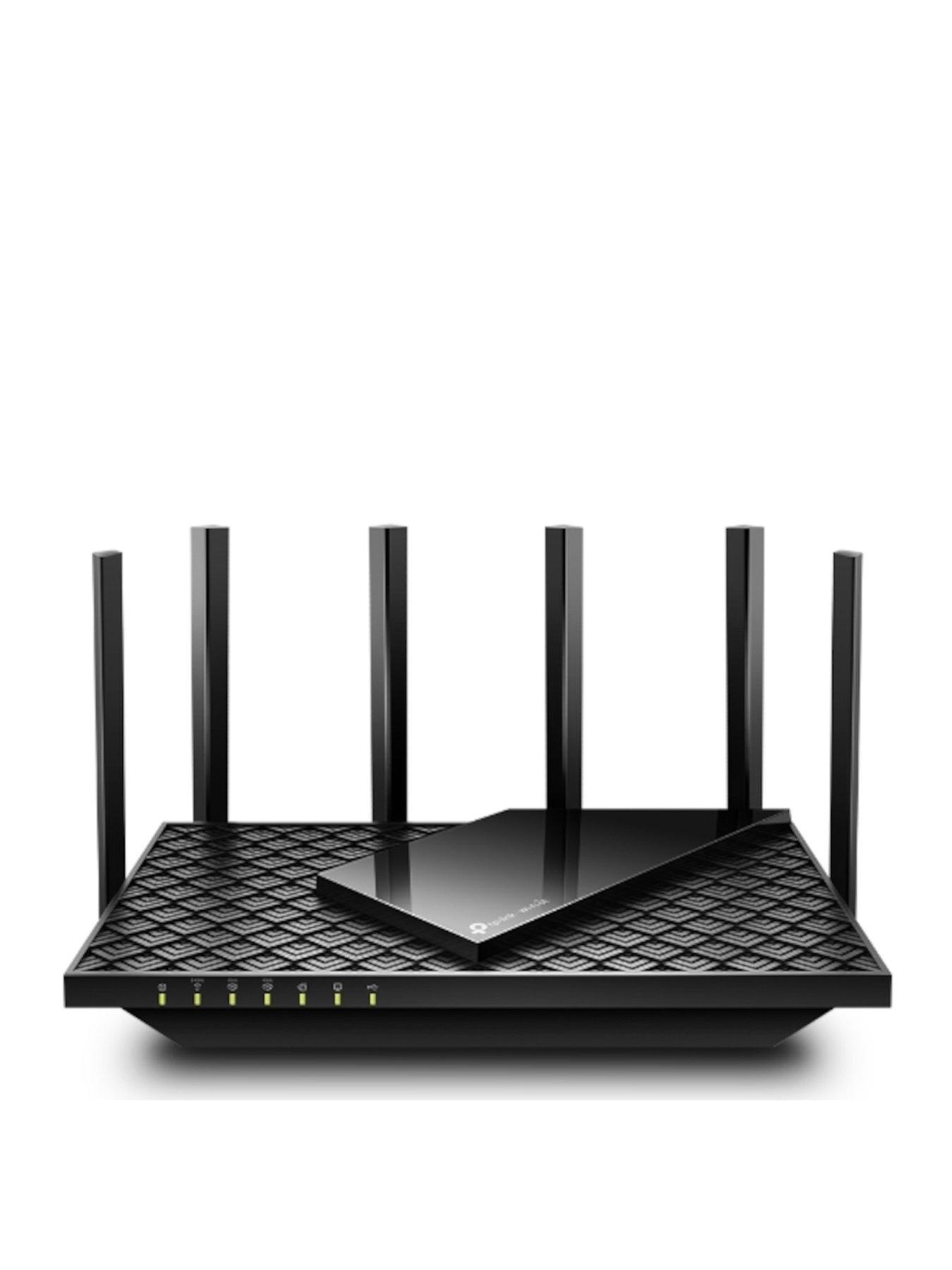 TP Link Archer AXE75 AX5400 Wi-Fi 6E Tri-Band Gigabit Router (for cable)
