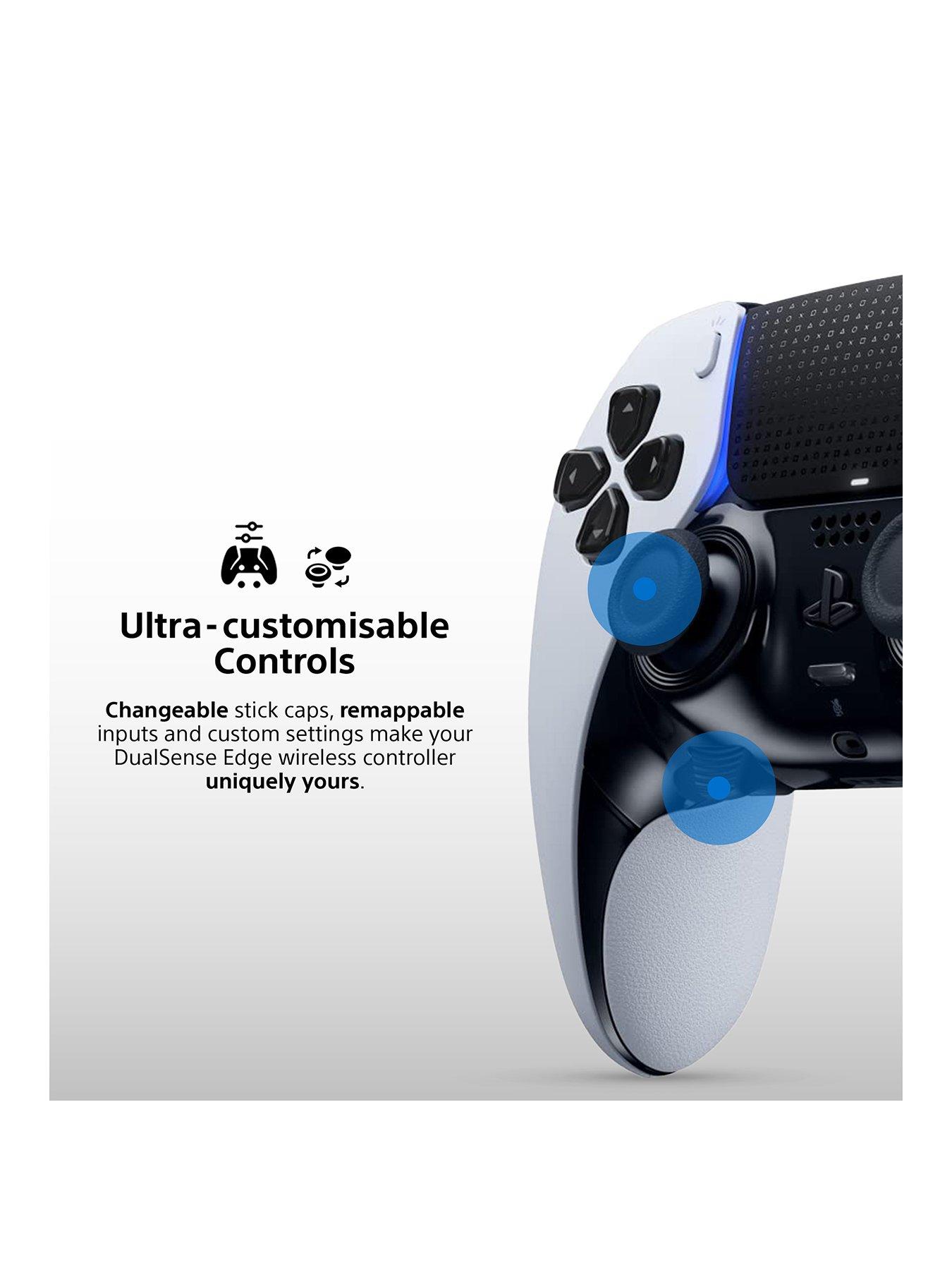 Image 3 of 8 of PlayStation 5 <p>DualSense Edge&reg; Wireless Controller - White</p>