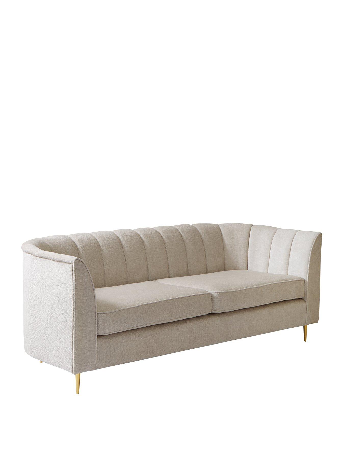 Image 3 of 6 of The Very Collection Guild Fabric&nbsp;2 Seater Sofa - Ivory