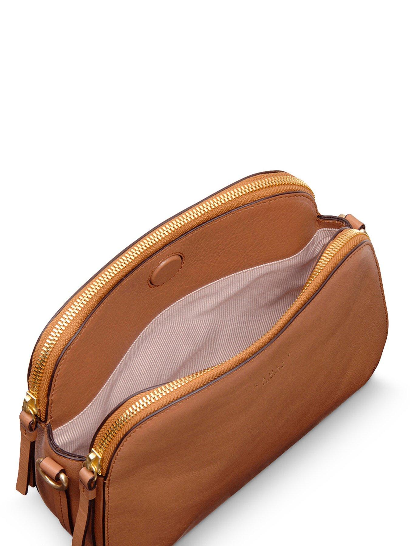 Image 3 of 4 of Radley Dukes Place Medium Ziptop Crossbody - Dark Butter