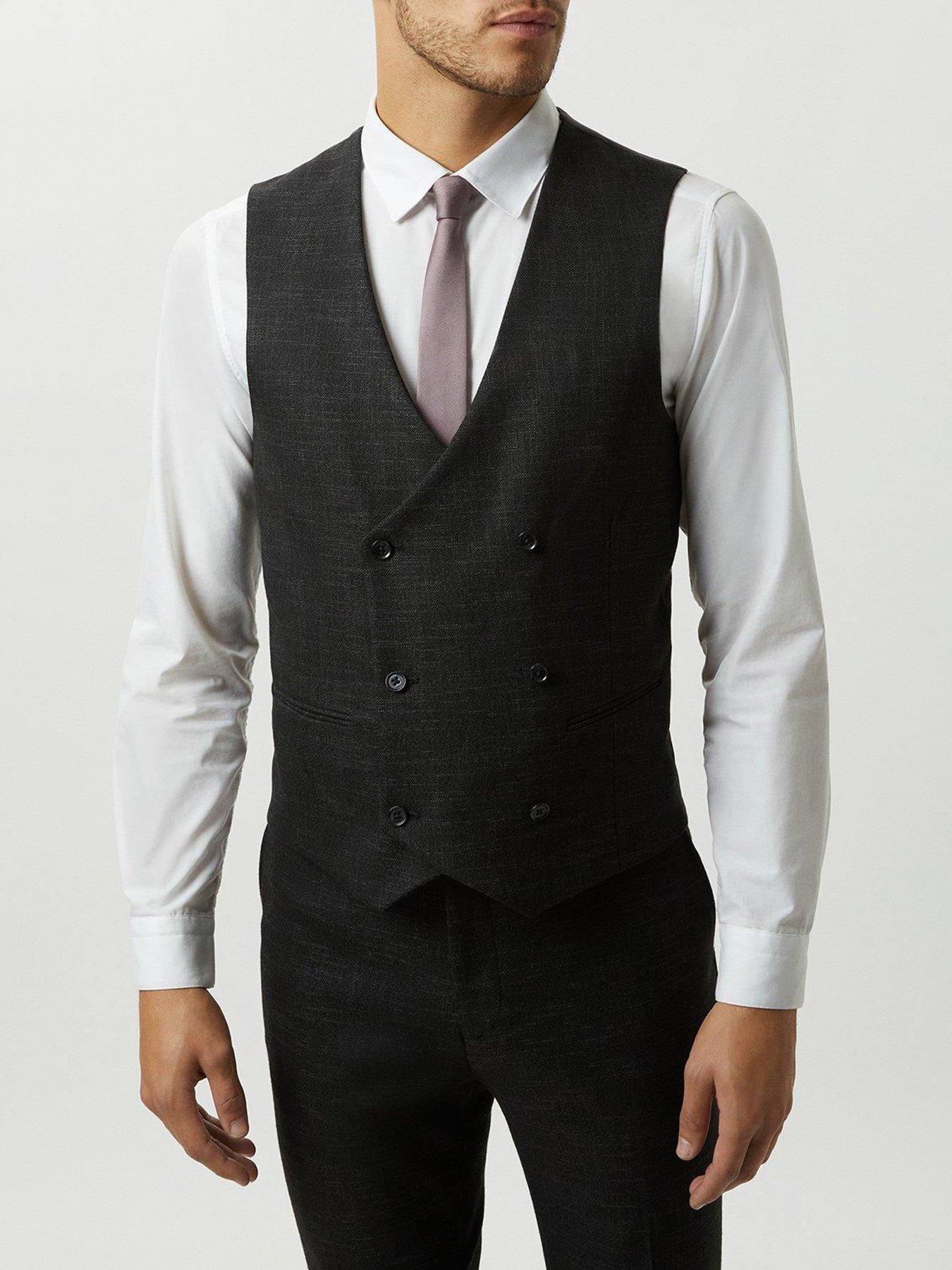 Burton waistcoat clearance