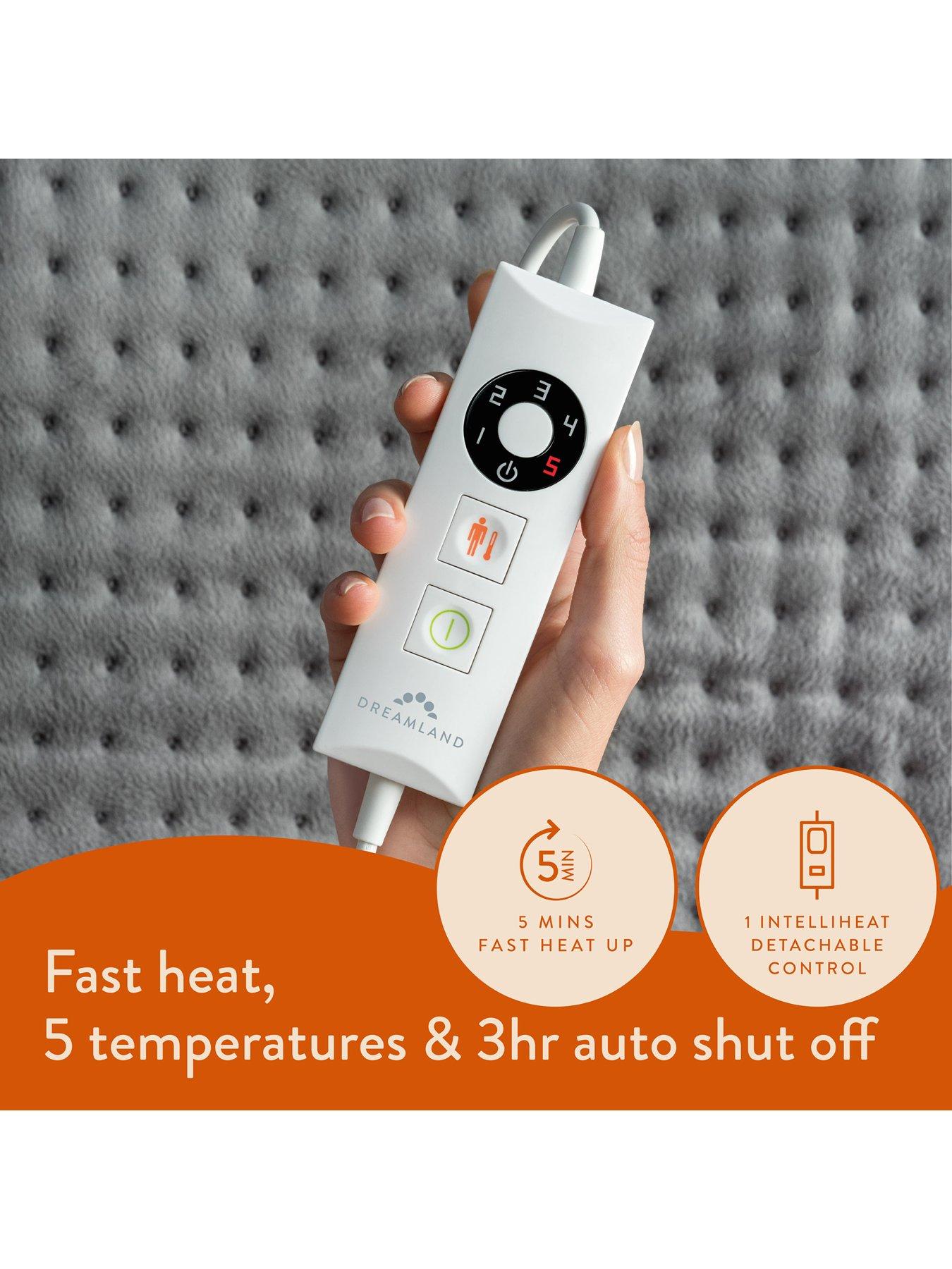 Dreamland Revive Me Heat Pad - 38 x 50 cm - Grey | very.co.uk