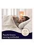  image of dreamland-peaceful-dreams-electric-overblanket-white