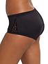  image of maidenform-period-panties-hipster-black
