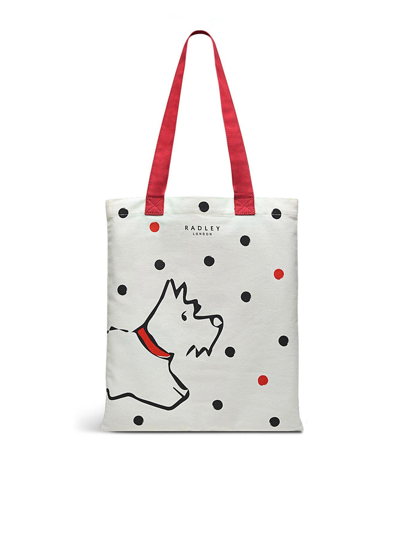 Radley cloth shopping bag sale