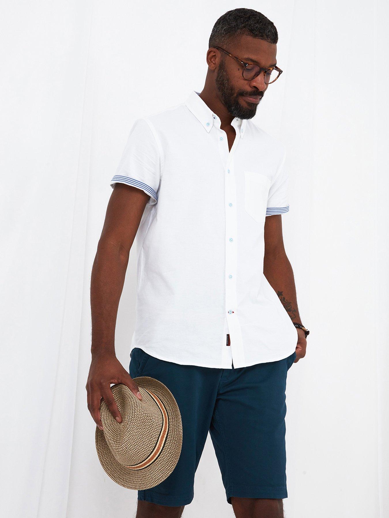 joe-browns-short-sleeve-outstanding-oxford-shirt-white
