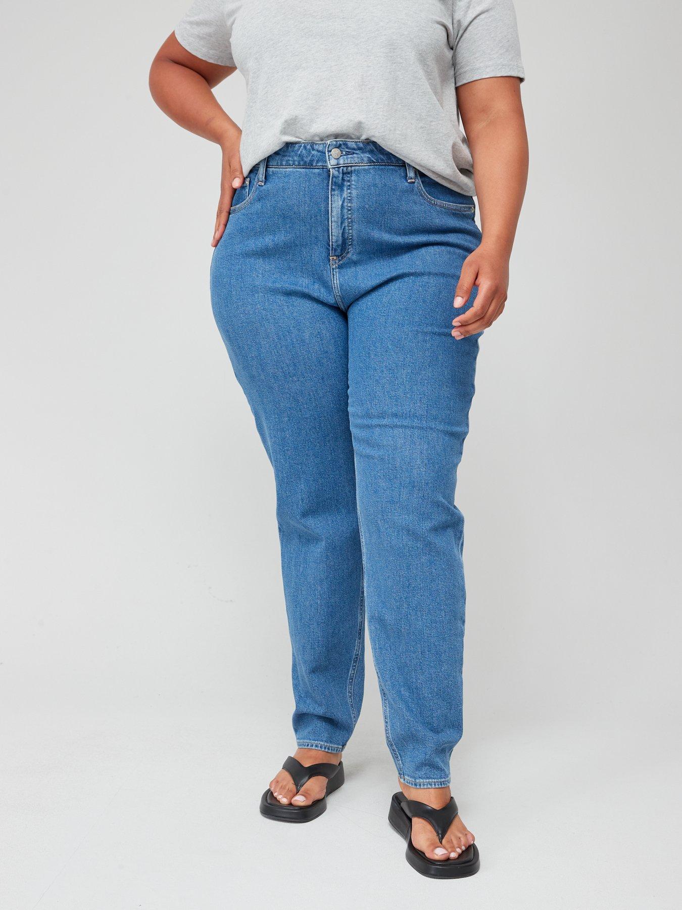 Plus mom hot sale jeans